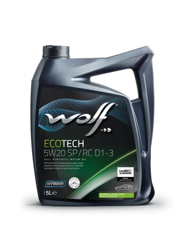 WOLF ECOTECH 5W20 SP/RC D1-3