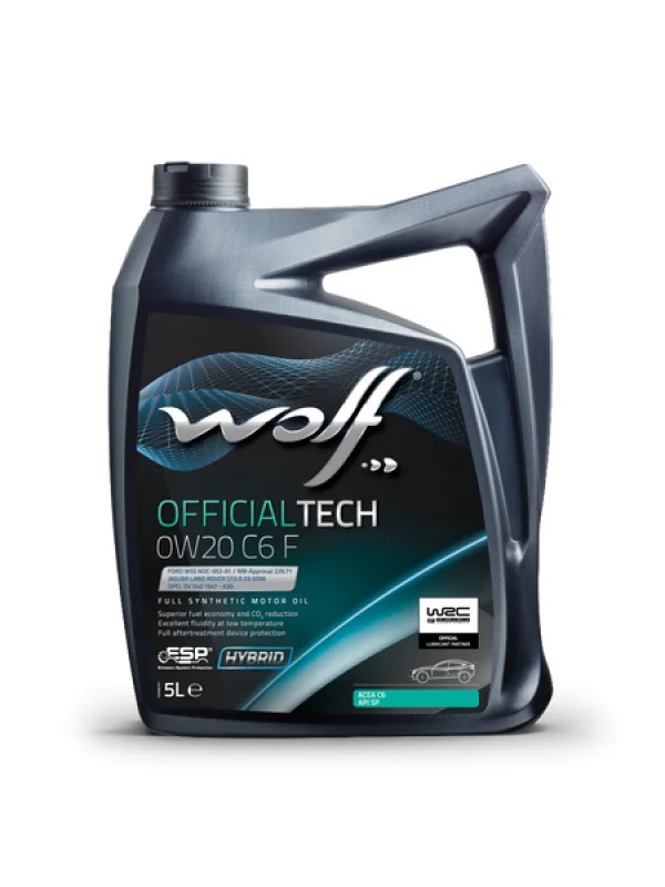 WOLF OFFICIALTECH 0W20 C6 F