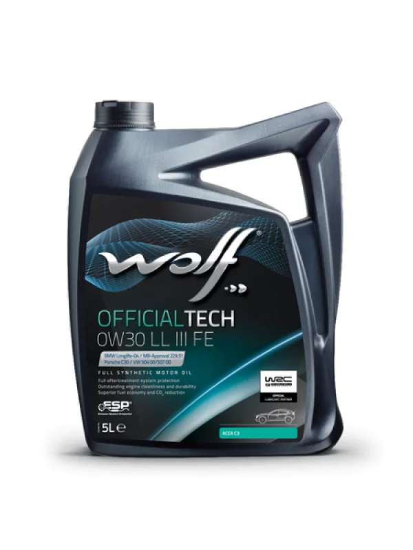 WOLF OFFICIALTECH 0W-30 LL III FE