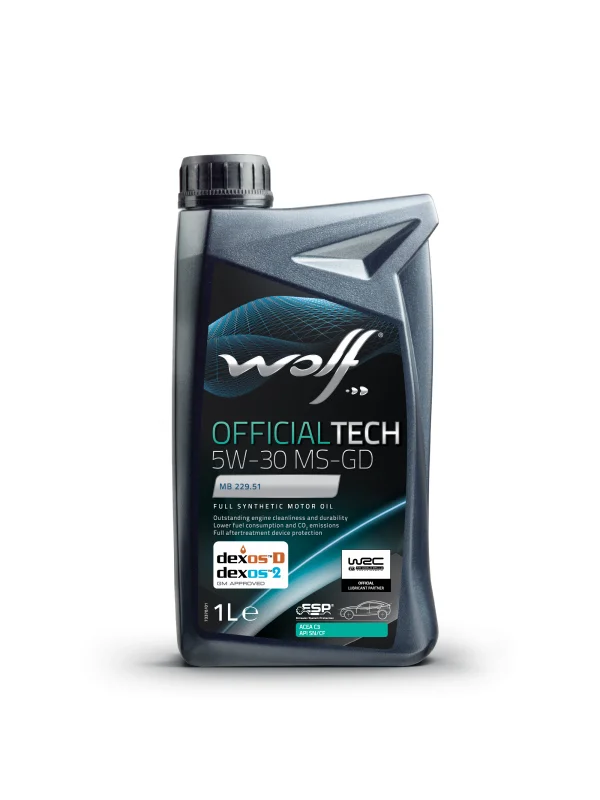 WOLF OFFICIALTECH 5W-30 MS-GD