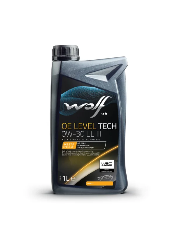 WOLF OE LEVEL TECH 0W-30 LL III