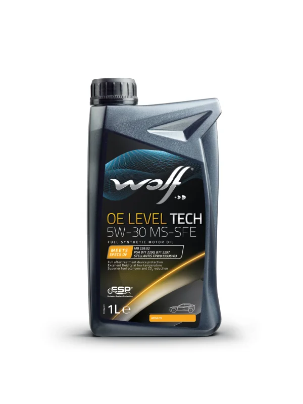 WOLF OE LEVEL TECH 5W-30 MS-SFE