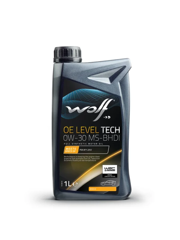 WOLF OE LEVEL TECH 0W-30 MS-BHDI