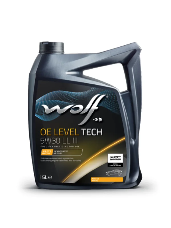WOLF OE LEVEL TECH 5W30 LL III