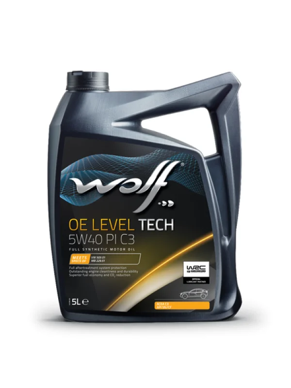 WOLF OE LEVEL TECH 5W40 PI C3
